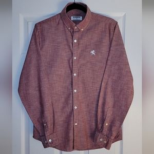 Men's Express - button down - small - red